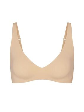 SKIMS Naked Plunge Bralette - Clay